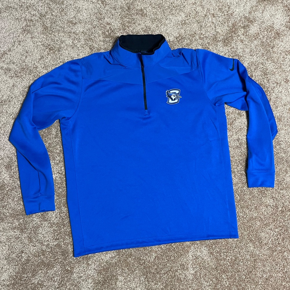 Blue Creighton Quater zip